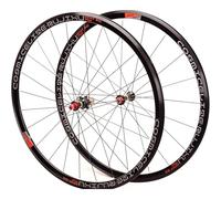 KUNYOS 700C Bicycle Wheel Set for Cassette 7 8 9 10 11 Speed Wheels Road Bicycle Rim Brake V/C Sealed Bearings Quick Release 1585G,Noir