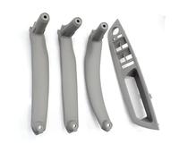 KUNYOS Arrière Intérieure Poignée Porte pour BMW pour X5 pour X6 07-13 Interrupteur De Vitre Porte Conducteur Intérieur Poignée Traction Remplacement(Gray RHD 4PCS)