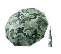 KUNYOS Camouflage Digital Automatic Folding Compact Umbrella, Windproof Strong 10 Bone 280T Impact Cloth sunlight And Rain Umbrellas For Men And Women(Tropical Rainforest)