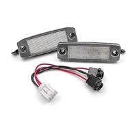 KUNYOS Éclairage de Canbus 2x For Kia Cee'd 2006-2012 Carens Rondo 2006-2013 For Naza Citra 2 Rondo Full White Led License Plate Lights Parking Tag Lamps LED Plaque D'immatriculation