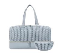 KUNYOS Ensemble de 2 pièces, sac fourre-tout à langer for bébé, petit rangement gratuit, for grande capacité résistant l'usure et imperméable, conception double couche, adapté aux voyages(Light Blue)