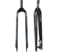 KUNYOS Fourches Avant en Carbone 26 27,5 29 Pouces Fourche Rigide VTT 1-1/8'' Fourche De Vélos De Frein À Disque À Tube Droit pour Vélos d'escalade De Course 9 * 100Mm QR,29inch