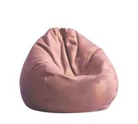 KUNYOS Grande Housse de Pouf en Faux Cuir de 4 Pieds, sans Remplissage, Pouf d'extérieur, Chaise Longue, Pouf Moviesac(Bean Pink,D2.3ft-Cover-Kids)