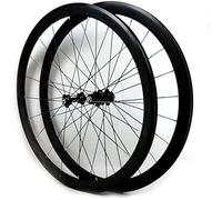 KUNYOS Jante De Vélo De Route 700C 28 Pouces Roue De Vélo Double Paroi Jante Coupée 7 8 9 10 11 12 Vitesses pour Freins C/V Freins sur Jante QR, 40MM,Noir