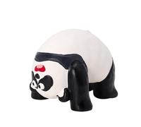KUNYOS Jouets for Animaux de Compagnie, en Latex à Taille Basse, Sons Mastication, grincement et Nettoyage des Dents, résistants l'usure aux morsures(White Black)
