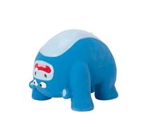 KUNYOS Jouets for Animaux de Compagnie, en Latex à Taille Basse, Sons Mastication, grincement et Nettoyage des Dents, résistants l'usure aux morsures(Hippo)