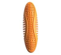 KUNYOS Jouets for Chiens, mâcher et Nettoyer la Bouche, bâton molaire en Forme de Concombre mer, résistant aux morsures à l'usure, entraînement(Orange)