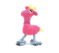 KUNYOS Jouets for Chiens, résistants à la Mastication et durables, avec Fonction sonore, matériau en Peluche, Doux et ne blesse Pas Les gencives(Pink)