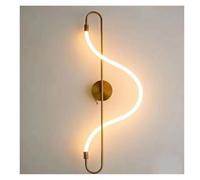 KUNYOS Lustre suspendu moderne nordique en forme de tuyau, à intensité variable, for cuisine, salle à manger, salon, table basse, luminaire décoratif for la maison(Remote dimming,Orange)