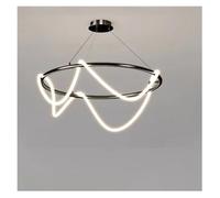 KUNYOS Lustre suspendu moderne nordique en forme de tuyau, à intensité variable, for cuisine, salle à manger, salon, table basse, luminaire décoratif for la maison(Warm White 3000K,Light Grey)