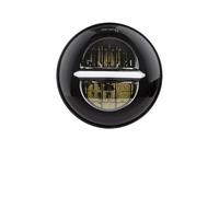 KUNYOS Moto Projecteurs LED Pour Dyna Pour Sportster Pour Softail 5 3/4 Pouces 5.75 PoucesPhare Avant LED Pour Moto Compatible Avec(50w)