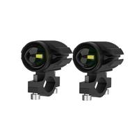 KUNYOS Moto Projecteurs LED Pour Feux Moto À LED Projecteurs Auxiliaires Feux Antibrouillard 12-80V Clignotants Blancs Ambres Phares Supplémentaires(AB1)