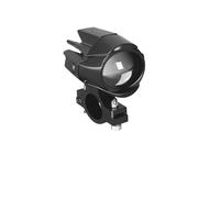 KUNYOS Moto Projecteurs LED Projecteurs Auxiliaires Universels Feux Antibrouillard Phares Supplémentaires Pour Moto Lampes 12-80V Bicolore Blanc/ambre(1 Light With Switch3)