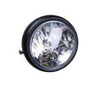 KUNYOS Motos Pouces Phare LED Phare Moto Vintage Feux De Route Et Feux De Croisement Ampoule Super Brillante E4 H1 12V 35W Pour Rénovation De Moto Homologué E(Headlight 1)