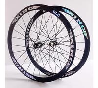KUNYOS Paire De Roues pour Vélo De Course Jantes en Alliage D'aluminium 700C pour Cassette De 8 À 12 Vitesses. Freins À Disque 40/50 Mm 20 Trous QR-100/135 Mm,40mm