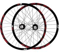 KUNYOS Roues Avant Et Arrière pour Vélo 26"/27,5"/29" Jante en Alliage CNC À Double Paroi Ensemble De Roues pour VTT 32H Frein À Disque QR 8-10 Vitesses Moyeu Cassette Roulements À Billes