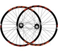 KUNYOS Roues Avant Et Arrière pour Vélo 26"/27,5"/29" Jante en Alliage CNC À Double Paroi Ensemble De Roues pour VTT 32H Frein À Disque QR 8-10 Vitesses Moyeu Cassette Roulements À Billes