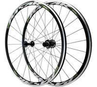 KUNYOS Roues De Vélo De Course 700C Freins À Disque/sur Jante Jantes À Double Paroi De 30Mm pour Moyeux 8 9 10 11 12 Vitesses Moyeu 100/130 Mm QR,Vert