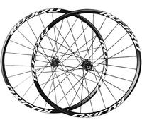 KUNYOS Roues De Vélo De Route, Jantes De Vélo De Montagne, Adaptées pour Cassettes À 7, 8, 9, 10 Et 11 Vitesses, Roues À Frein À Disque, Moyeu en Tube De Fibre De Carbone Ultra-Léger,Noir,27.5inch