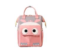 KUNYOS Sac À Dos À Langer De Grande Capacité, Sac À Langer Portable Et Étanche De Grande Capacité, Rangement Des Produits For Bébé Nécessaires For Sortir, Sac De Voyage Unisexe(Pink)
