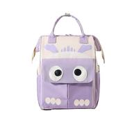 KUNYOS Sac À Dos À Langer De Grande Capacité, Sac À Langer Portable Et Étanche De Grande Capacité, Rangement Des Produits For Bébé Nécessaires For Sortir, Sac De Voyage Unisexe(Purple)