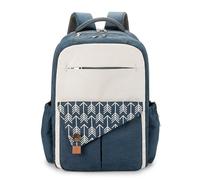 KUNYOS Sac à dos langer for bébé, grande capacité, compartimenté, étanche, multifonctionnel, for maman, hôpital, extérieur, voyage, idéal comme cadeau for nouveau-né(Dark blue)