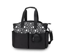 KUNYOS Sac À Dos Langer For Bébé, Sac De Rangement Voyage Étanche Multifonctionnel Grande Capacité, Main Portable Avec For Tétine, Bon Cadeau(Black)