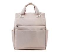 KUNYOS Sac À Dos Langer Simple For Bébé, Sac Imperméable Et Durable, Grand De Voyage Multifonctionnel, Qui Peut Stocker Toutes Les Fournitures For(Apricot)