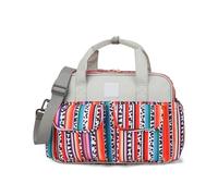 KUNYOS Sac à langer for bébé, sac bandoulière de grande capacité, adapté aux voyages en camping plein air for maman et papa(Red,L)