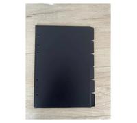 KUNYOS Séparateur d'index en papier Transparent A5 A6, 6 trous for classeur, planificateur, accessoires de papeterie for carnet de notes(Clear)