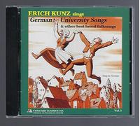 Kunz, Erich – German University Songs – Volume 3