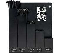 Kunzer 7KBS500 Assortiment de serre-câbles 100 mm, 150 mm, 200 mm, 300 mm, 360 mm noir 500 pc(s)