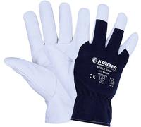 Kunzer 9NG08 Coton, Peau de chèvre Gants de montage Taille: 8, M EN 388:2016, EN 420-2003, EN 388-2003 1 paire(s)