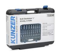 KUNZER 7SSE40 Coffret de douilles à choc