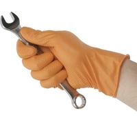 Extra Large 90 X Tiger Poignée Orange Qualité Gants Nitrile Atelier Compatible