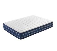 KUO Dream - Matelas LuxDream | Mousse à Mémoire de Forme avec Garnissage Effet Nuage | Épaisseur 30 cm, 150 x 180 cm, Bleu