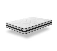 Kuo Dream | Matelas MEMORY CELL | ViscoGel Titanium avec renfort lombaire | 140 x 190 cm