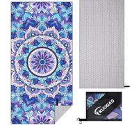 KUOGAS Serviette de Plage XXL 90 * 180, Grande Serviette en Microfibre à SéChage Rapide, Serviette de Bain sans Sable, Couverture de Plage pour Femmes.