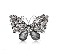 KUOHU Broche, for Femme Papillon Vintage Grande Taille Accessoire de Robe Simple