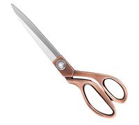 KUONIIY Ciseaux de couture haute performance 26cm - Ciseaux de coupe professionnels en acier inoxydable et cuivre pour tissu-cuir couture artistes étudiants couturières