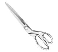 KUONIIY Ciseaux de couture haute performance 26cm - Ciseaux de coupe professionnels en acier inoxydable pour tissu-cuir couture artistes étudiants couturières