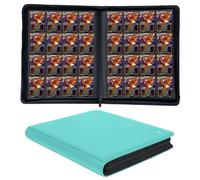 KUOOKING 1000 pochettes pour classeur de cartes à collectionner (bleu sarcelle)
