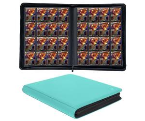 KUOOKING 1000 pochettes pour classeur de cartes à collectionner (bleu sarcelle)