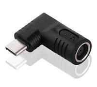 KUOQIY 65W PD USB C à DC Adaptateur, CC 7.9x0.9 mm Entrée vers Type C Coudé à 90 Degrés Adaptateur de Chargeur de Prise d'alimentation, pour Tablettes