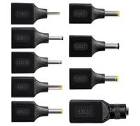 KUOQIY 9 Pièces Kit Adaptateurs d'alimentation USB-vers-CC, 2.0 A vers DC Connecteur Charge Baril Jack Adaptateur Secteur, pour Chargeur 5V DC-ou-USB