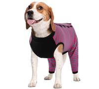 Kuoser Body pour chien après castration, combinaison de protection pour chien après castration, protection des plaies, combinaison de post-traitement pour chien, body anti-fuite, respirant, coton