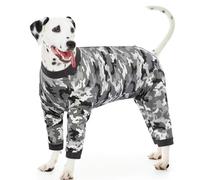 Kuoser Body pour chien selon Op pour chien de taille moyenne Pyjama une pièce Op Body pour chien avec jambes - Manches longues pour chien Op Body , collerette de chien, alternative, L