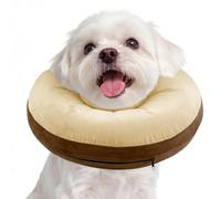 Kuoser Collier de convalescence gonflable pour chien Cône de protection | Colliers gonflables pour chien après une chirurgie, cône de protection doux alternative pour chiens de petite