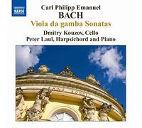 Bach, C.P.E. – Sonates pour viole de gambe – CD – Import (NAXOS)