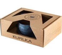 Kupilka Boîte-cadeau-Gobelet, cuillère et soucoupe-Bleuet (bleu)